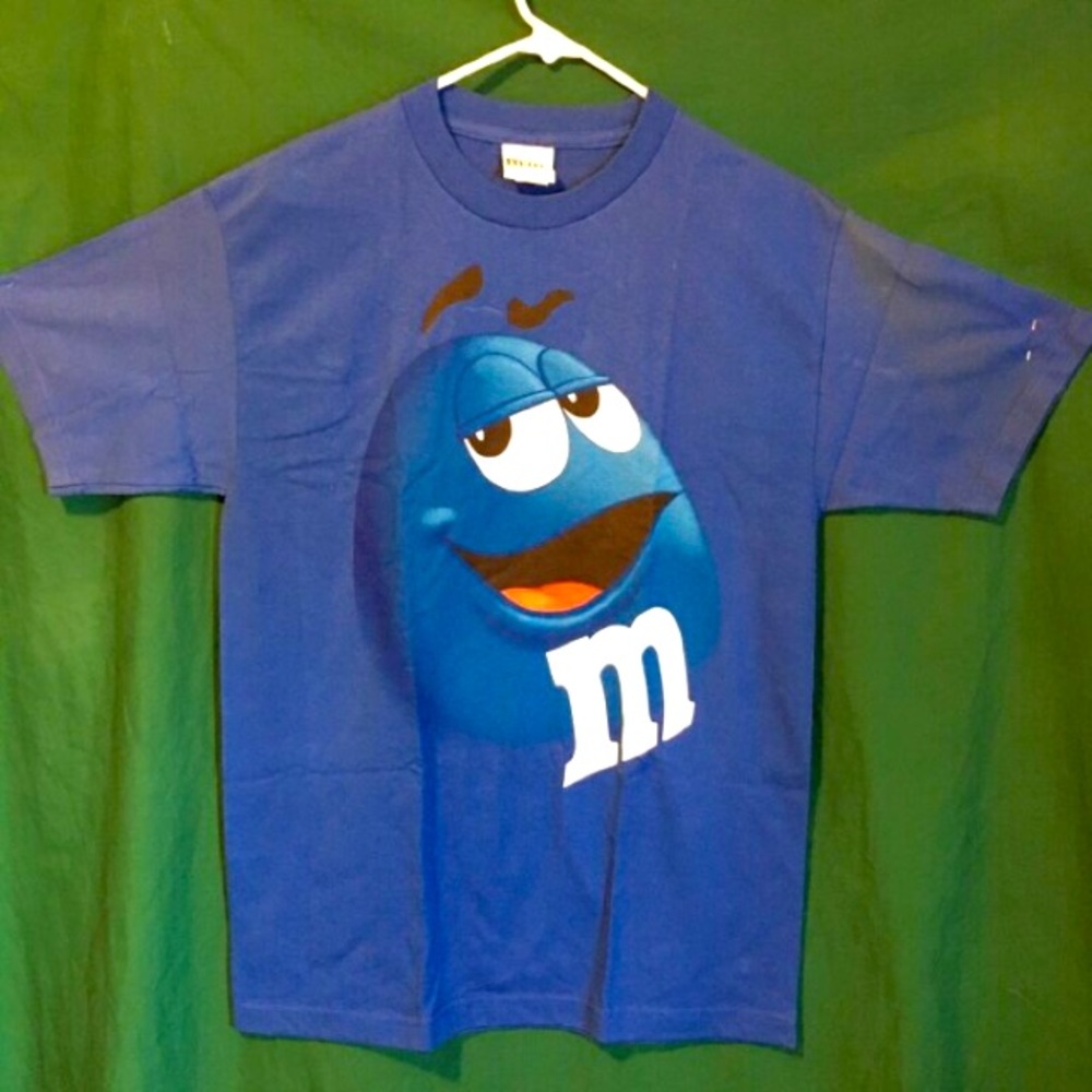 M&M Blue M Tshirt